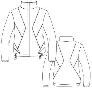 Fashion sewing patterns for Jacket 3088